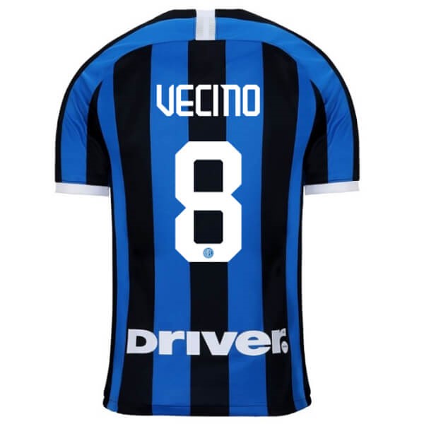 Camiseta Inter Milan NO.8 Vecino 1ª 2019-2020 Azul